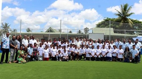 Fiyi inaugura su primer minicampo FIFA Arena en Oceanía