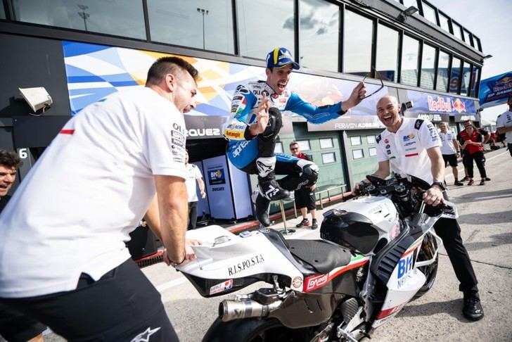 Álex Márquez pilotará una moto de fábrica en 2026 con Gresini Racing