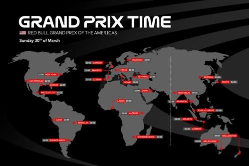 Horarios del Gran Premio de MotoGP en Texas
