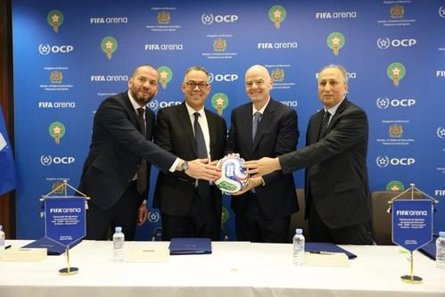 FIFA y Marruecos firman acuerdo para 30 minicanchas de fútbol