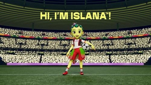 Islana será la nueva mascota de la Copa Mundial Femenina Sub-20 2026