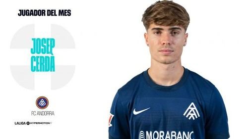 Josep Cerdà se corona como el Mejor Jugador de LALIGA HYPERMOTION en abril