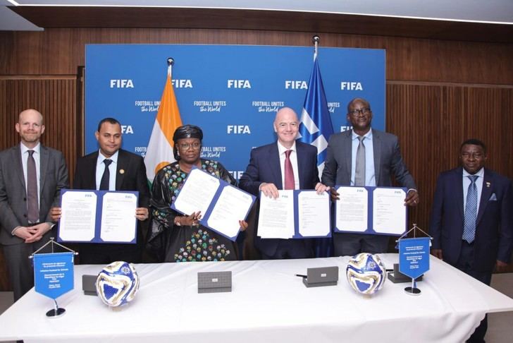 FIFA y Níger se unen para potenciar el programa Football for Schools