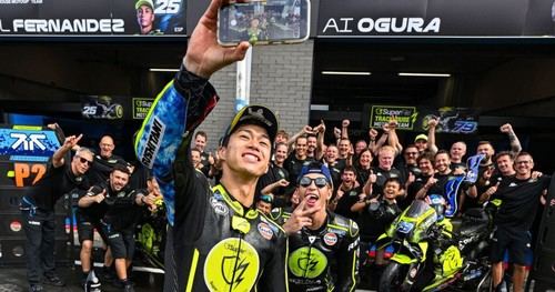 Ai Ogura conquista su primera victoria en MotoGP y eleva a Japón al podio