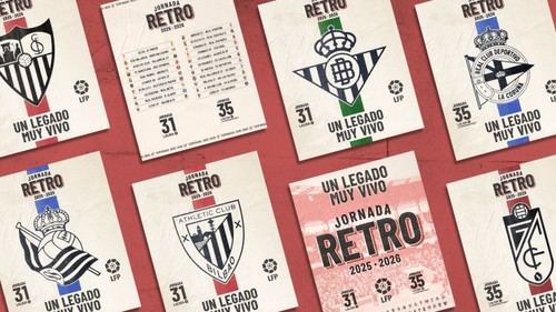 LALIGA anuncia su primera Jornada Retro para abril de 2026