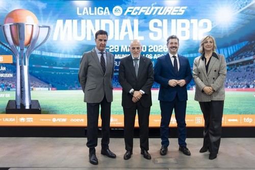 LaLiga lanza el primer torneo mundial Sub12 de fútbol base