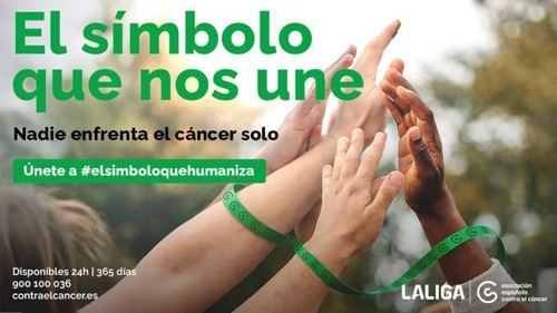 LALIGA apoya la lucha contra el cáncer con la campaña 'Brazaletes de la Esperanza'