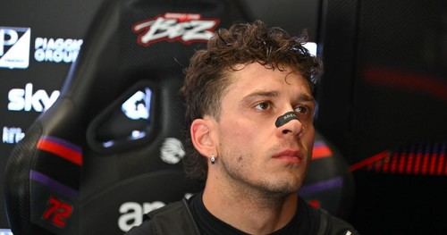 Bezzecchi sale ileso tras su caída en el GP de los Países Bajos