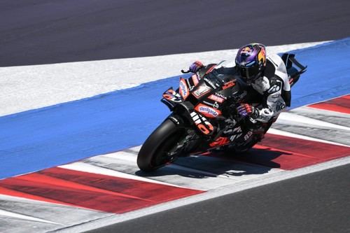 Jorge Martín regresa a la pista en el test de Misano