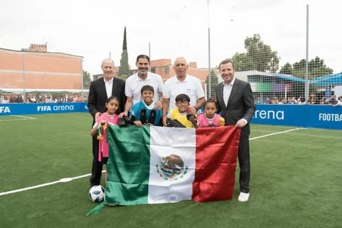 México presenta su primer minicampo de FIFA Arena antes del Mundial 2026