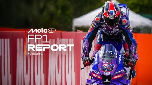 Miller marca el mejor tiempo en la FP1 del Gran Premi de Valencia