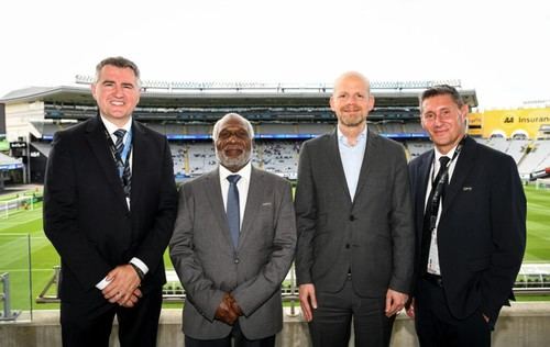 Inaugura la Liga Profesional de Fútbol en Oceanía en Auckland, Nueva Zelanda