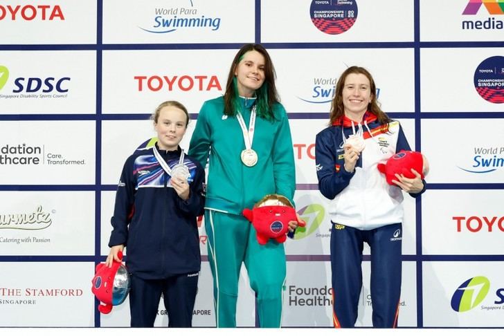 Nahia Zudaire suma otra medalla para España en el Mundial Paralímpico de Singapur