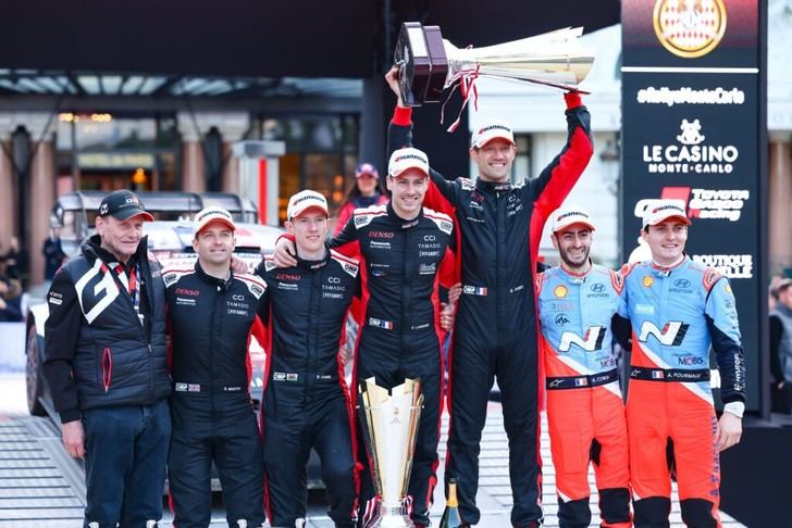 Ogier y Evans logran un doblete para Toyota en Montecarlo