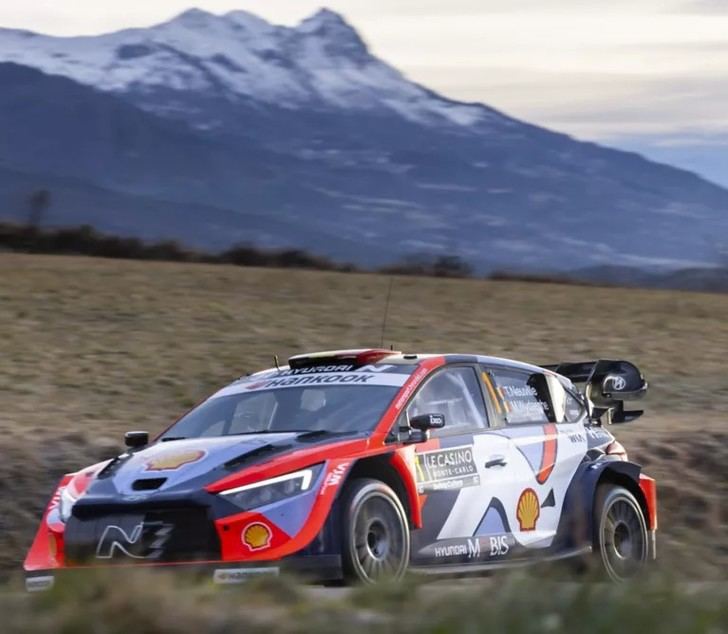 Hyundai busca el podio en el cierre del Rally de Montecarlo