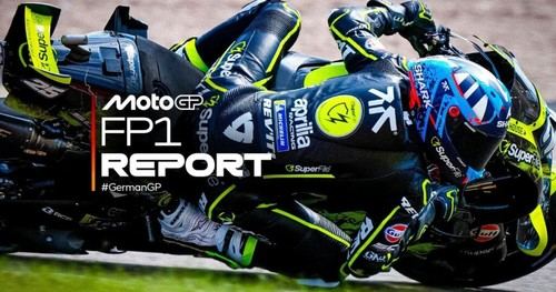 Raúl Fernández se impone a Marc Márquez en la FP1 del GP de Alemania