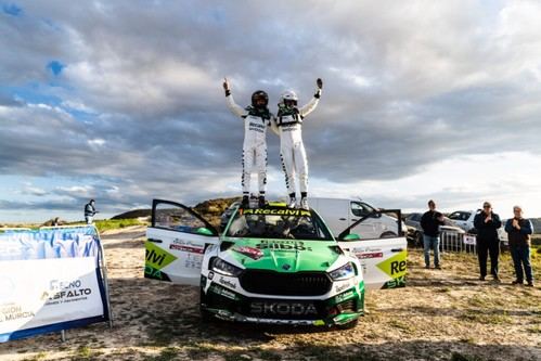 Škoda logra un doblete en el Rally de Lorca 2025