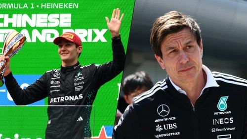 Wolff considera a Russell entre los tres mejores pilotos de F1 tras su destacada actuación en China