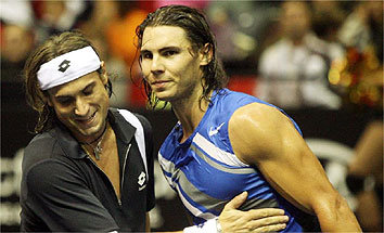 Ferrer se come a Nadal