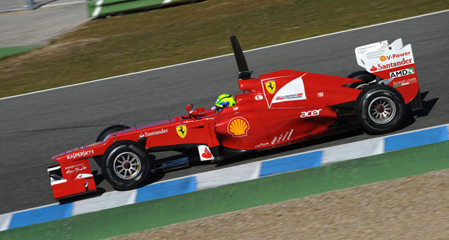 Massa ve con buenos ojos el F2012