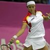 Silvia Soler y Lourdes Domínguez en la segunda ronda de Indian Wells