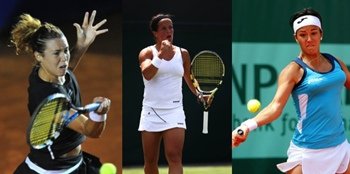 Silvia Soler y Lourdes Domínguez en la segunda ronda de Indian Wells